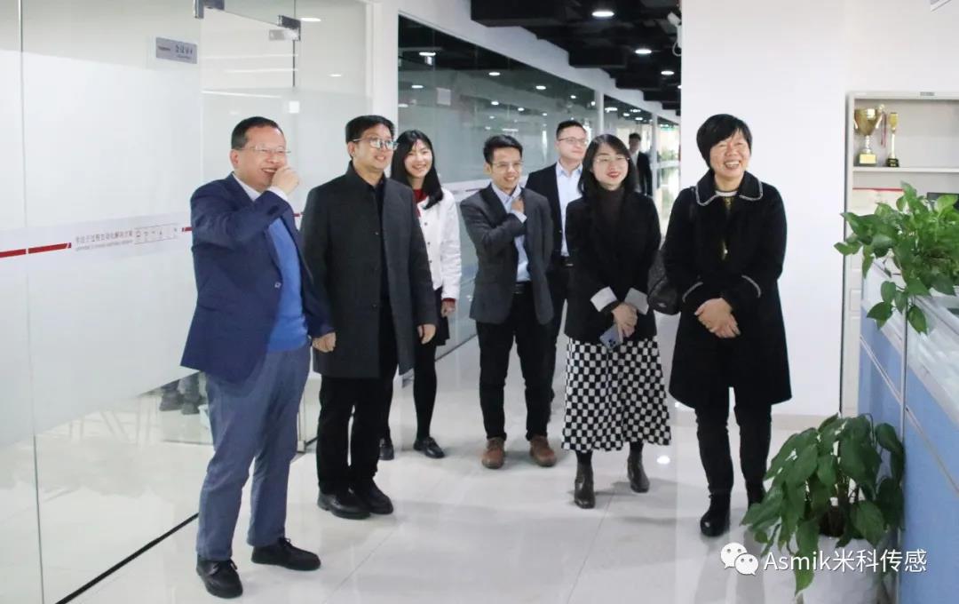 水利水電學(xué)院領(lǐng)導(dǎo)到訪米科，共探校企合作新路徑
